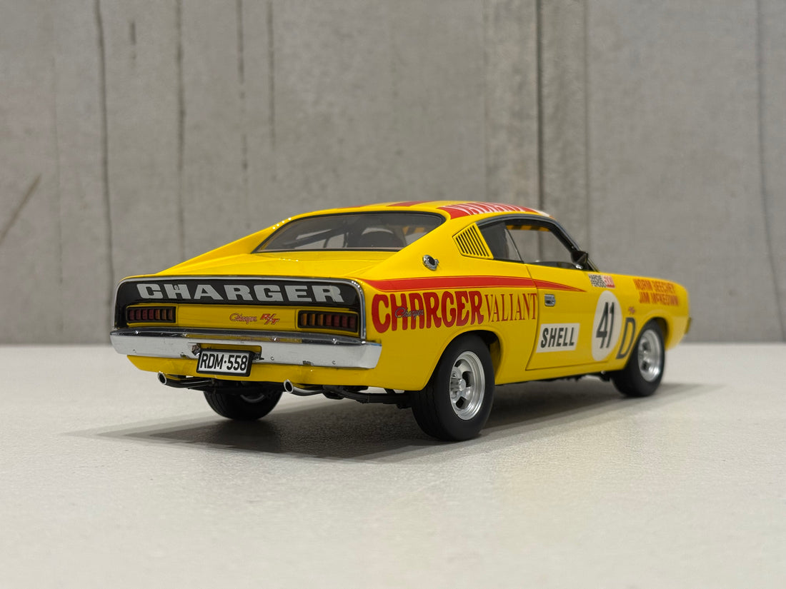 NORM BEECHEY/JIM McKEOWN - E38 R/T CHARGER - 1971 BATHURST WORKS ENTRY - 1:18 SCALE DIECAST MODEL