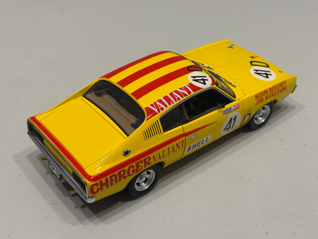 NORM BEECHEY/JIM McKEOWN - E38 R/T CHARGER - 1971 BATHURST WORKS ENTRY - 1:18 SCALE DIECAST MODEL
