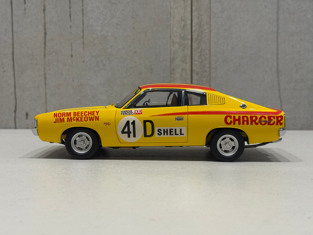 NORM BEECHEY/JIM McKEOWN - E38 R/T CHARGER - 1971 BATHURST WORKS ENTRY - 1:18 SCALE DIECAST MODEL