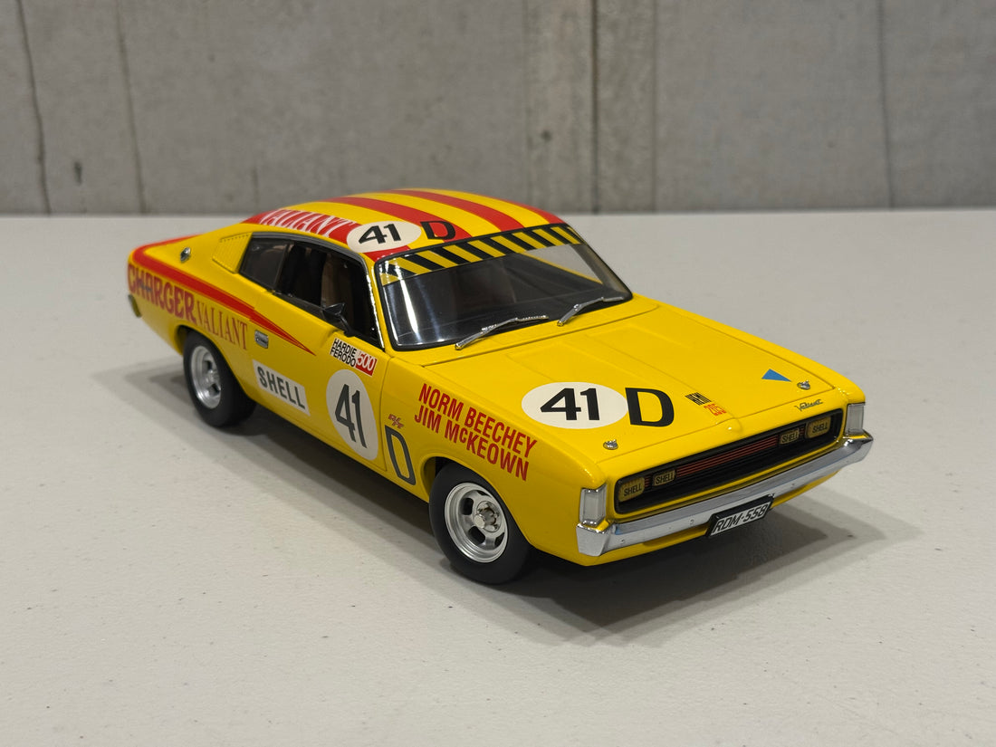 NORM BEECHEY/JIM McKEOWN - E38 R/T CHARGER - 1971 BATHURST WORKS ENTRY - 1:18 SCALE DIECAST MODEL