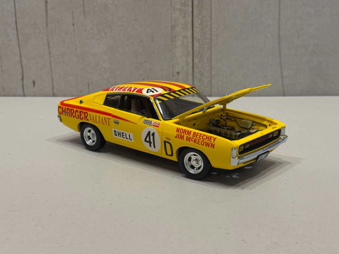 NORM BEECHEY/JIM McKEOWN - E38 R/T CHARGER - 1971 BATHURST WORKS ENTRY - 1:18 SCALE DIECAST MODEL