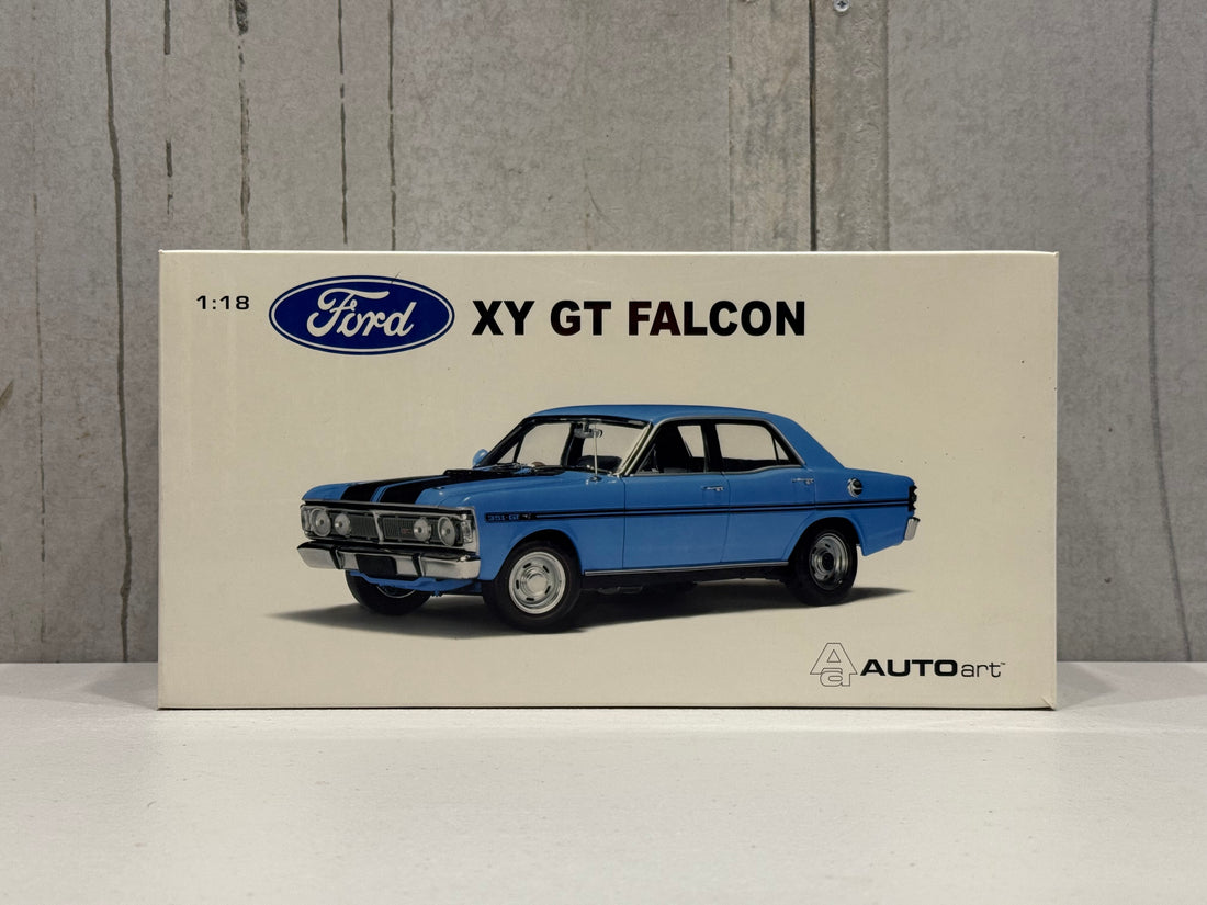 FORD FALCON XY GT - TRUE BLUE - 1:18 SCALE DIECAST MODEL - AUTOart