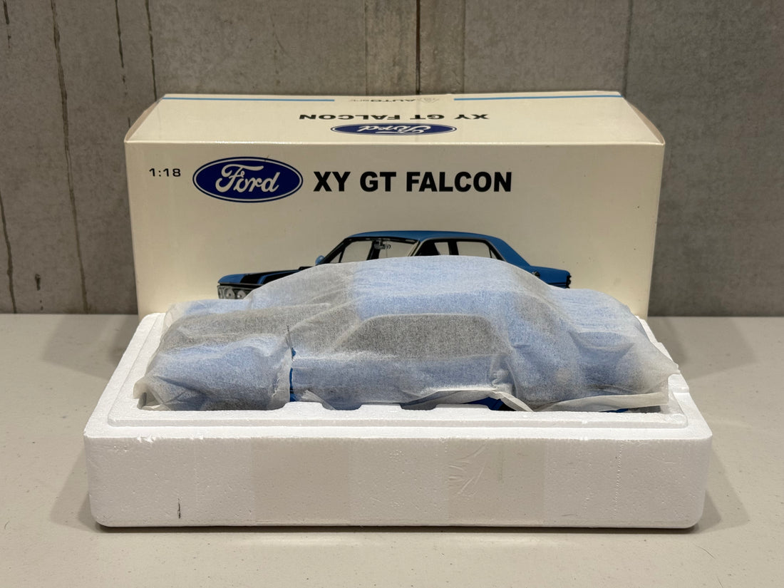 FORD FALCON XY GT - TRUE BLUE - 1:18 SCALE DIECAST MODEL - AUTOart