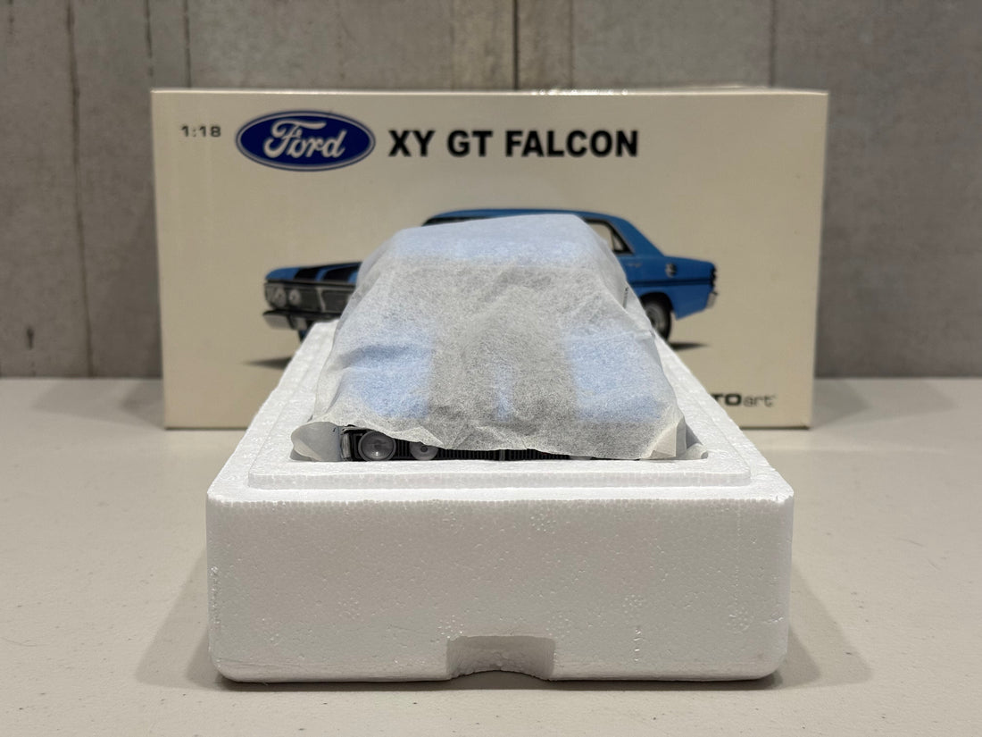 FORD FALCON XY GT - TRUE BLUE - 1:18 SCALE DIECAST MODEL - AUTOart