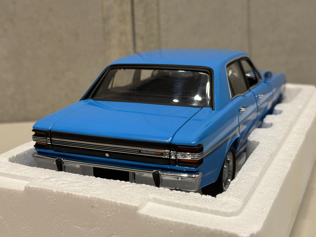 FORD FALCON XY GT - TRUE BLUE - 1:18 SCALE DIECAST MODEL - AUTOart