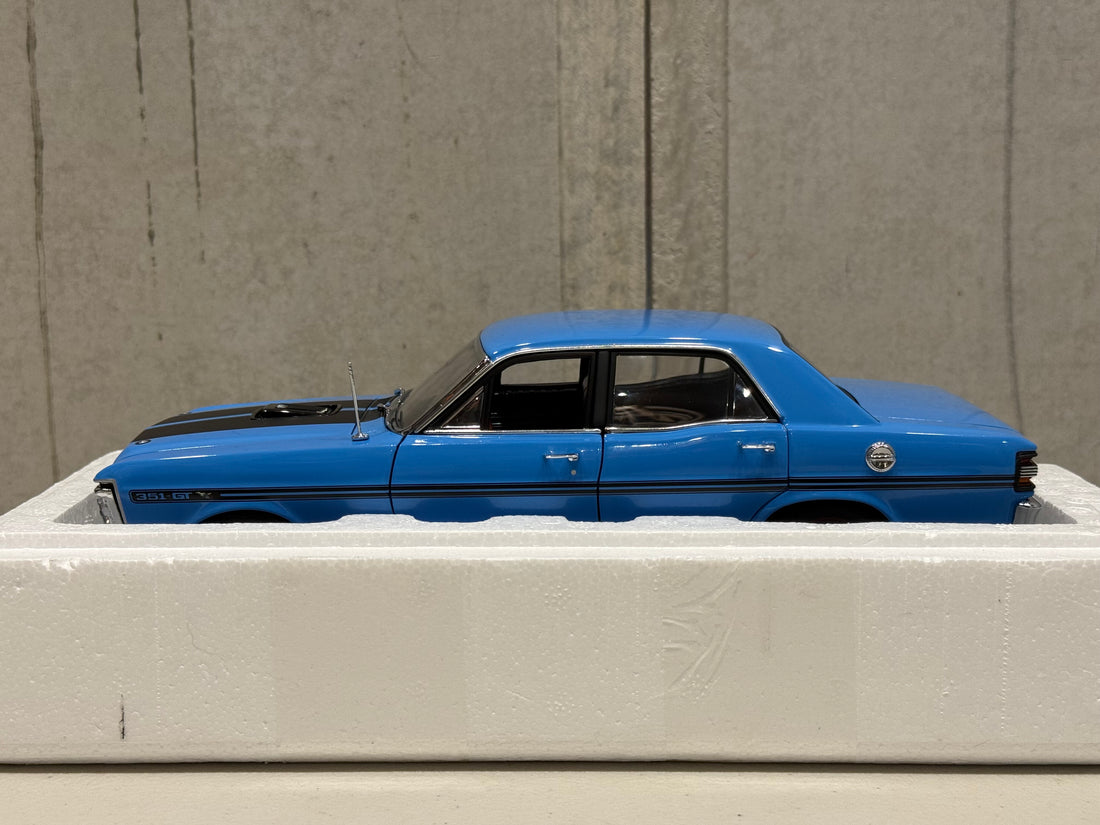 FORD FALCON XY GT - TRUE BLUE - 1:18 SCALE DIECAST MODEL - AUTOart