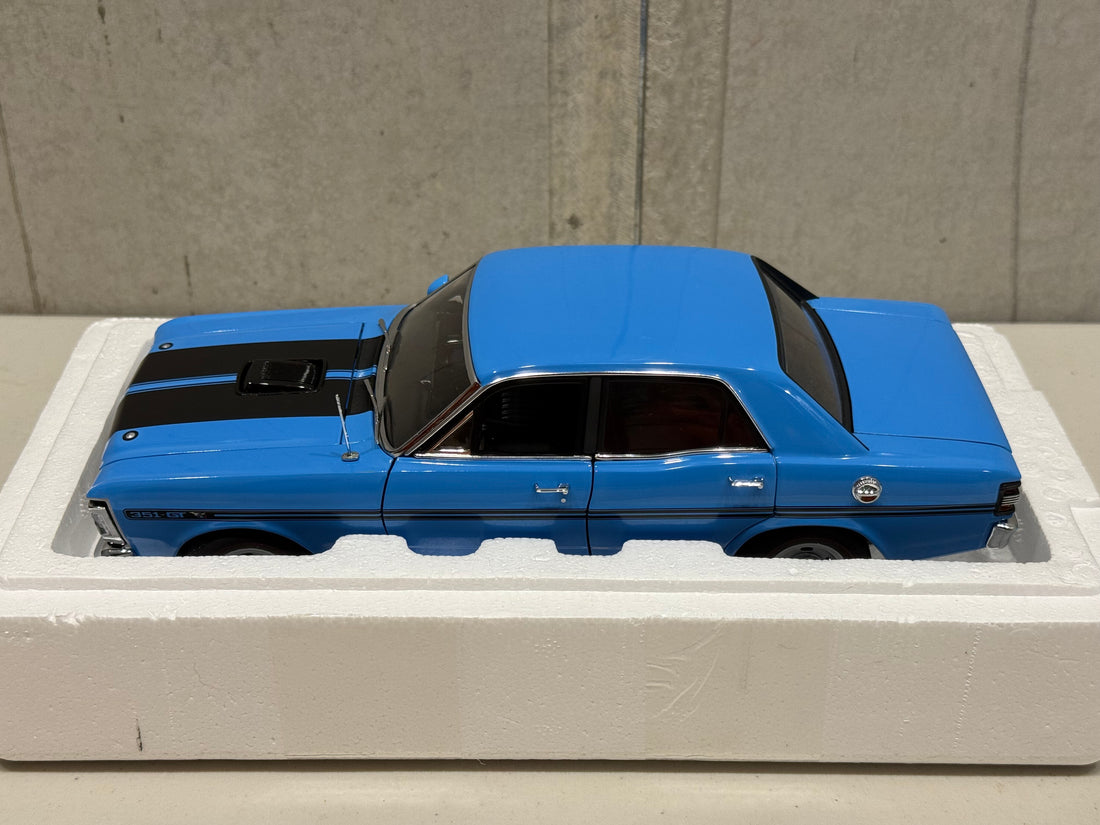 FORD FALCON XY GT - TRUE BLUE - 1:18 SCALE DIECAST MODEL - AUTOart