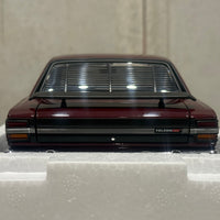 FORD XY FALCON GTHO PHASE III - VINTAGE BURGUNDY/GOLD SIDE STRIPES - 1:18 SCALE DIECAST MODEL - AUTOart