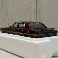 FORD XY FALCON GTHO PHASE III - VINTAGE BURGUNDY/GOLD SIDE STRIPES - 1:18 SCALE DIECAST MODEL - AUTOart