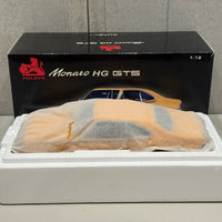 HG MONARO 70 GTS 350 - INDY ORANGE - W/CERTIFICATE - 1:18 SCALE DIECAST MODEL - AUTOart