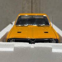 HG MONARO 70 GTS 350 - INDY ORANGE - W/CERTIFICATE - 1:18 SCALE DIECAST MODEL - AUTOart