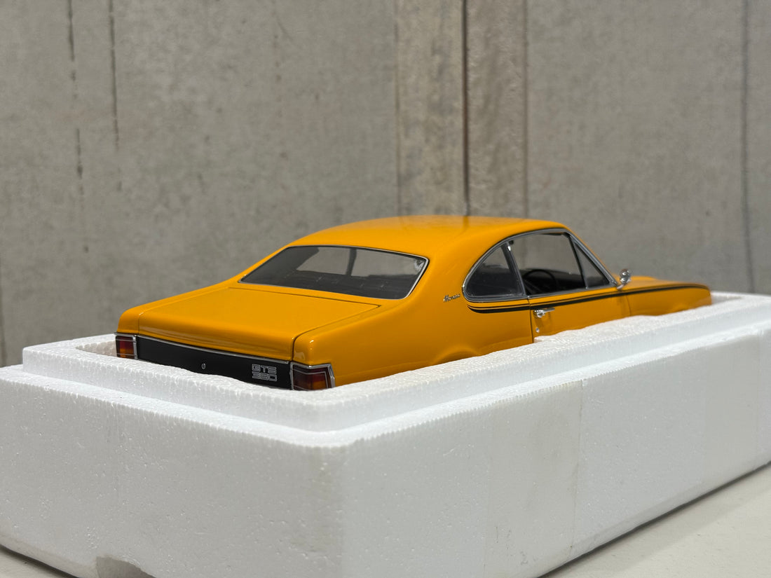 HG MONARO 70 GTS 350 - INDY ORANGE - W/CERTIFICATE - 1:18 SCALE DIECAST MODEL - AUTOart