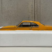 HG MONARO 70 GTS 350 - INDY ORANGE - W/CERTIFICATE - 1:18 SCALE DIECAST MODEL - AUTOart