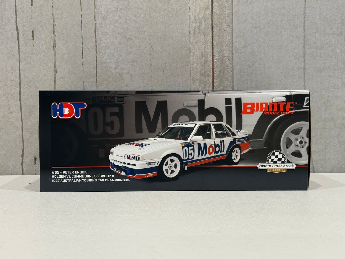 HOLDEN VL COMMODORE SS GROUP A 1987 ATCC 05 PETER BROCK - 1:18 SCALE DIECAST MODEL - BIANTE