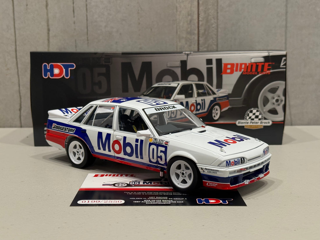HOLDEN VL COMMODORE SS GROUP A 1987 ATCC 05 PETER BROCK - 1:18 SCALE DIECAST MODEL - BIANTE