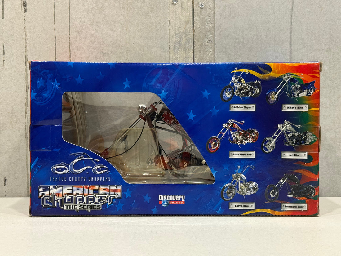 ORANGE COUNTY CHOPPERS - AMERICAN CHOPPER - PAUL SR. - CUSTOM RIGID - 1:10 SCALE DIECAST