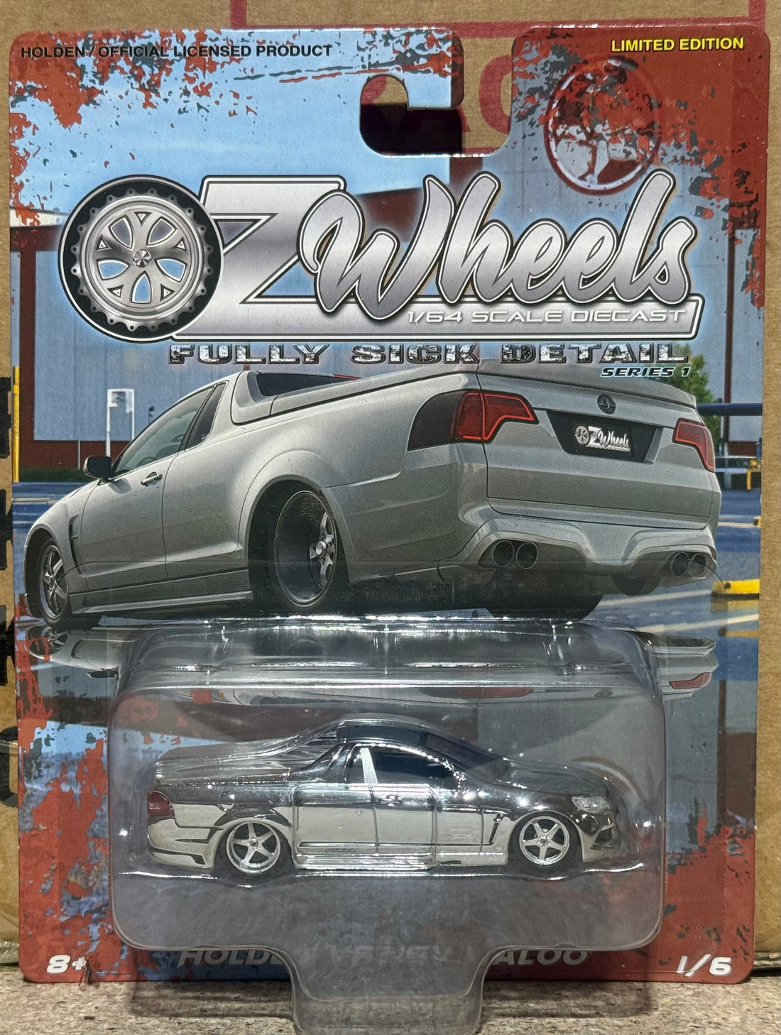 OZ WHEELS - HSV VF MALOO FSD - SUPER CHASE EDITION - SERIES 1 - 1:64 SCALE DIECAST