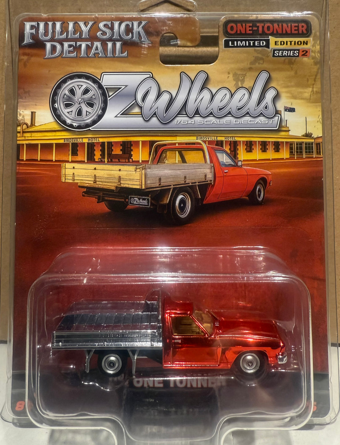 OZ WHEELS - 1972 HQ ONE TONNER - SUPER CHASE - FSD SERIES 2 - 1:64 SCALE DIECAST