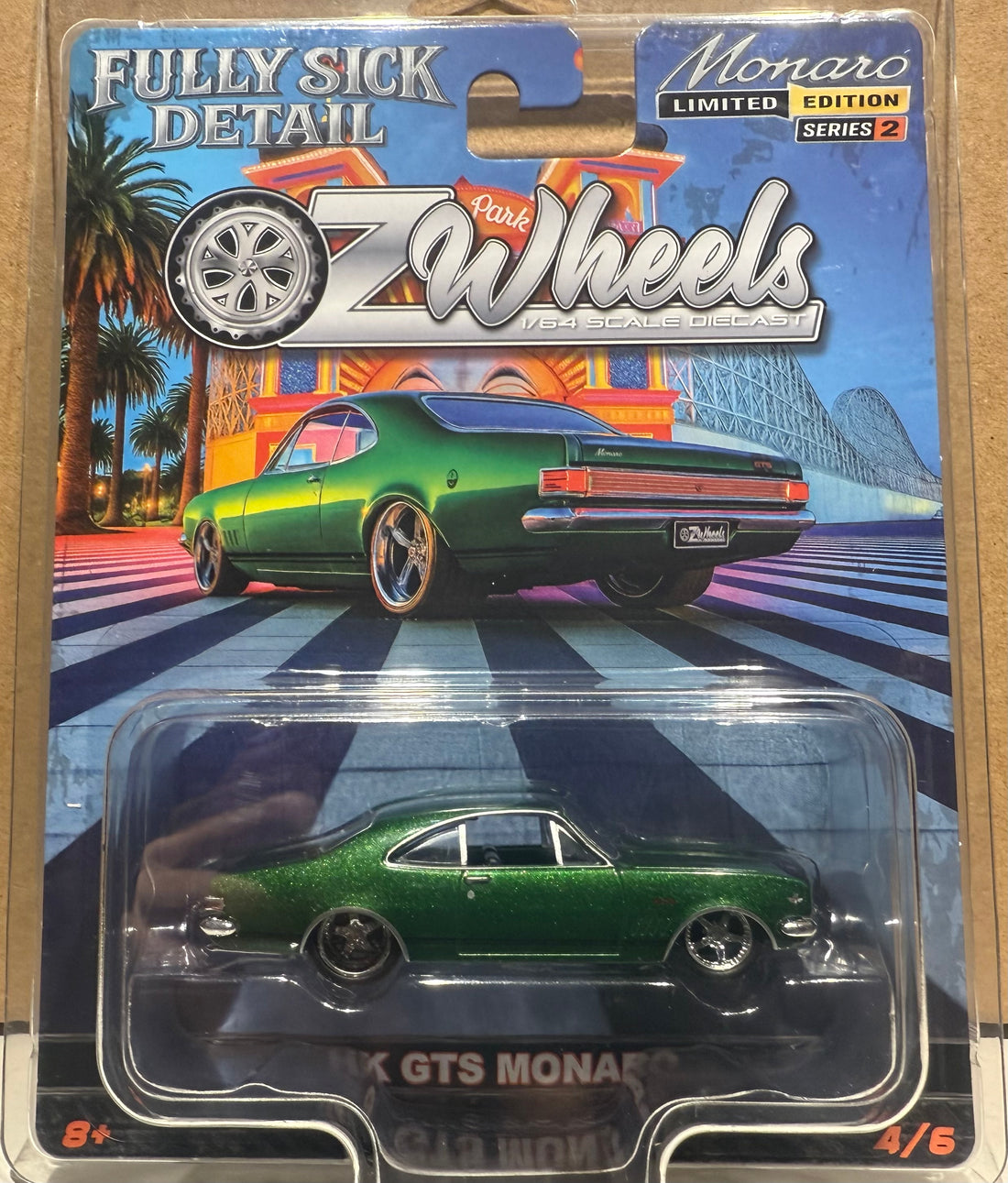 OZ WHEELS - 1968 HK GTS MONARO - FSD SERIES 2 - 1:64 SCALE DIECAST