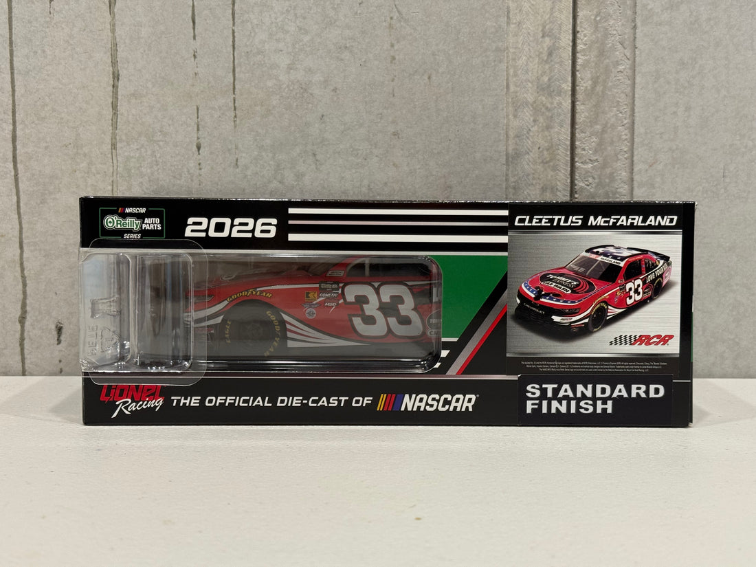 CLEETUS MCFARLAND 2026 TOMMY'S EXPRESS CAR WASH 1:24 SCALE ARC DIECAST