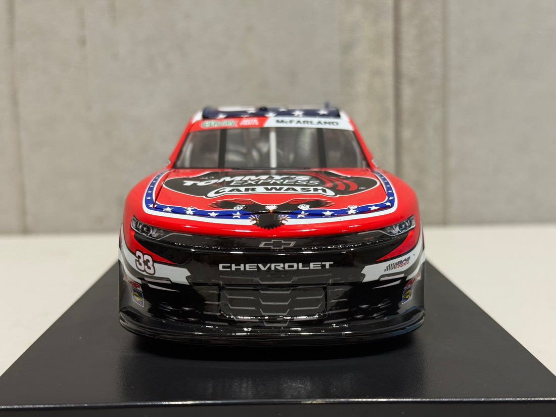 CLEETUS MCFARLAND 2026 TOMMY'S EXPRESS CAR WASH 1:24 SCALE ARC DIECAST