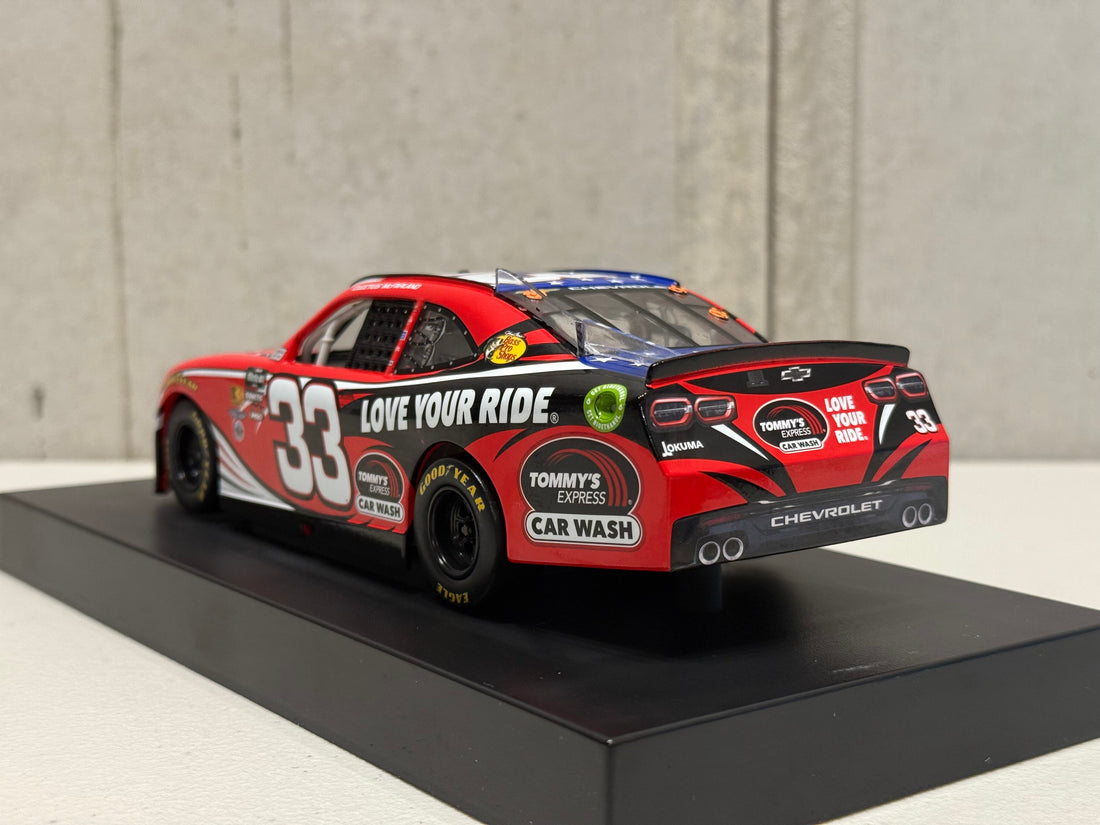 CLEETUS MCFARLAND 2026 TOMMY'S EXPRESS CAR WASH 1:24 SCALE ARC DIECAST