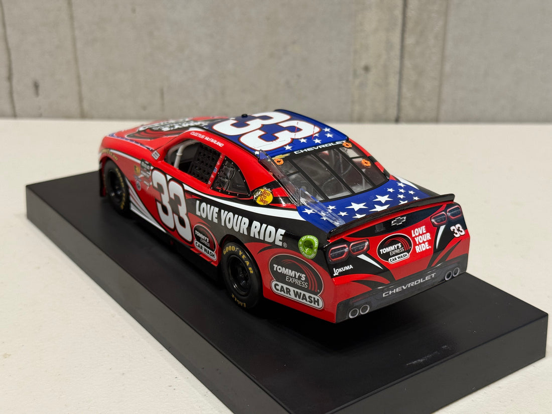 CLEETUS MCFARLAND 2026 TOMMY'S EXPRESS CAR WASH 1:24 SCALE ARC DIECAST