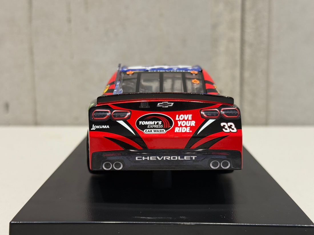 CLEETUS MCFARLAND 2026 TOMMY'S EXPRESS CAR WASH 1:24 SCALE ARC DIECAST