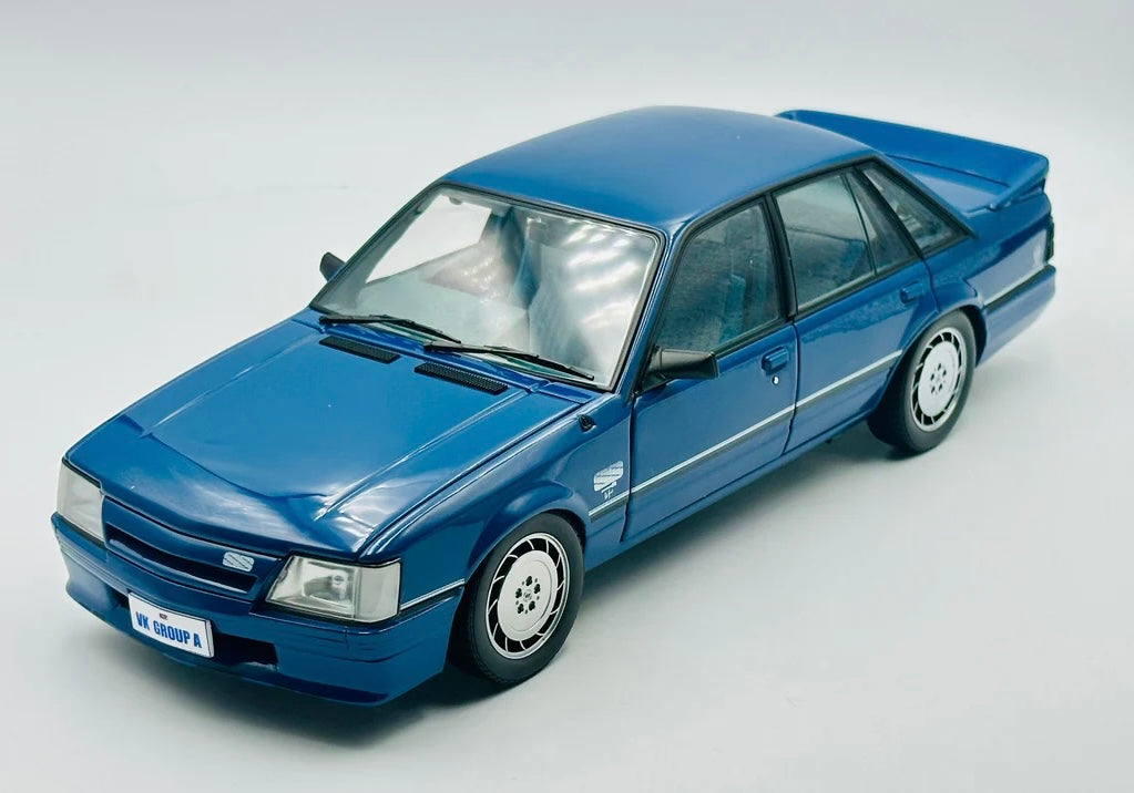 HOLDEN VK COMMODORE SS GROUP A - FORMULA BLUE W/SILVER AERO WHEELS - BIANTE