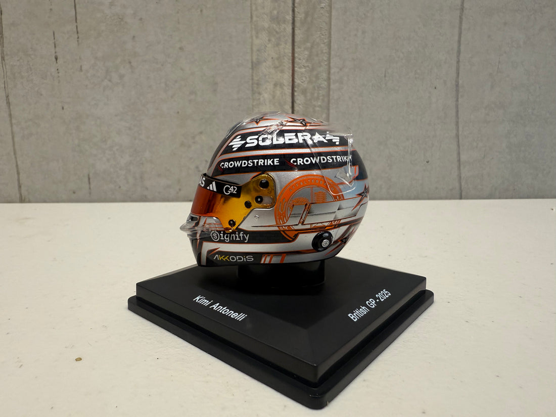 KIMI ANTONELLI - MERCEDES-AMG PETRONAS F1 TEAM - BRITISH GP 2025 - 1:5 SCALE HELMET - SPARK