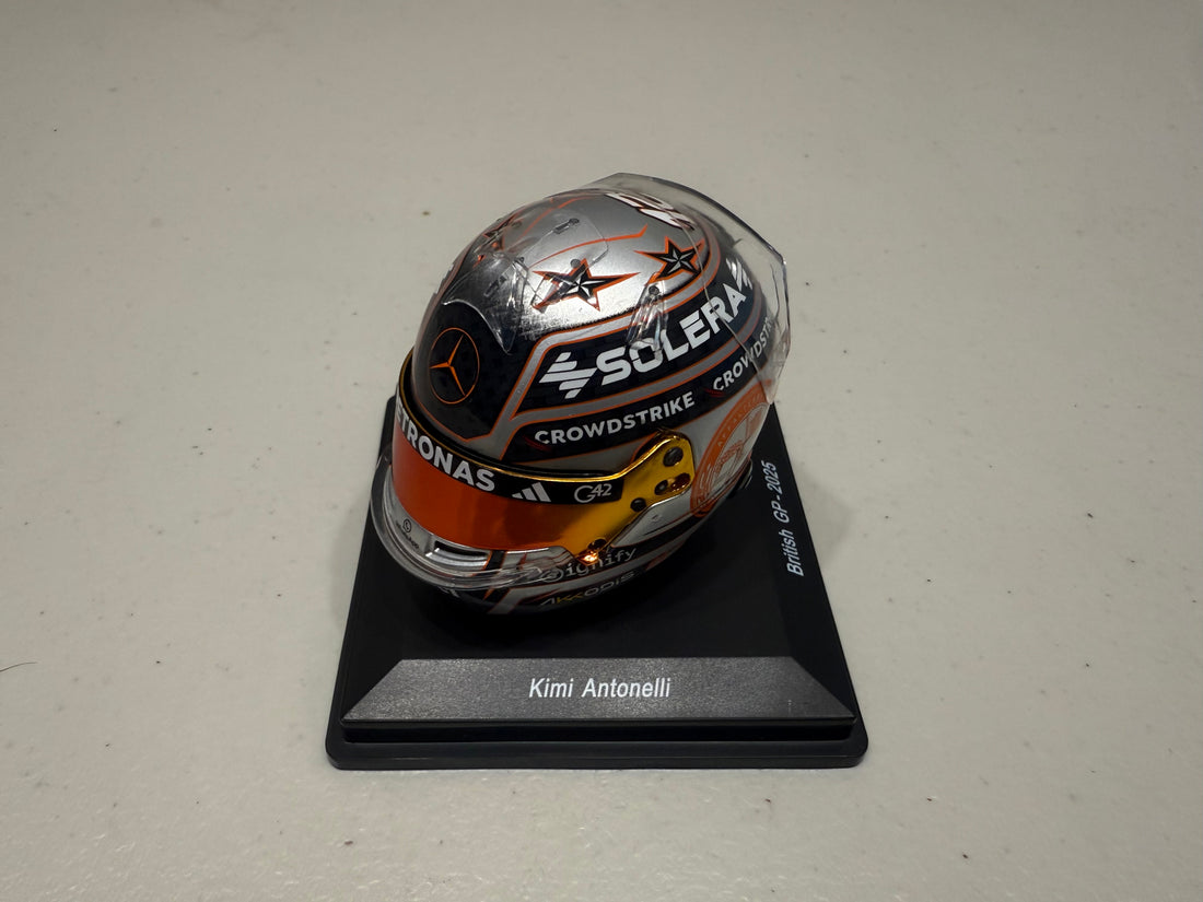 KIMI ANTONELLI - MERCEDES-AMG PETRONAS F1 TEAM - BRITISH GP 2025 - 1:5 SCALE HELMET - SPARK