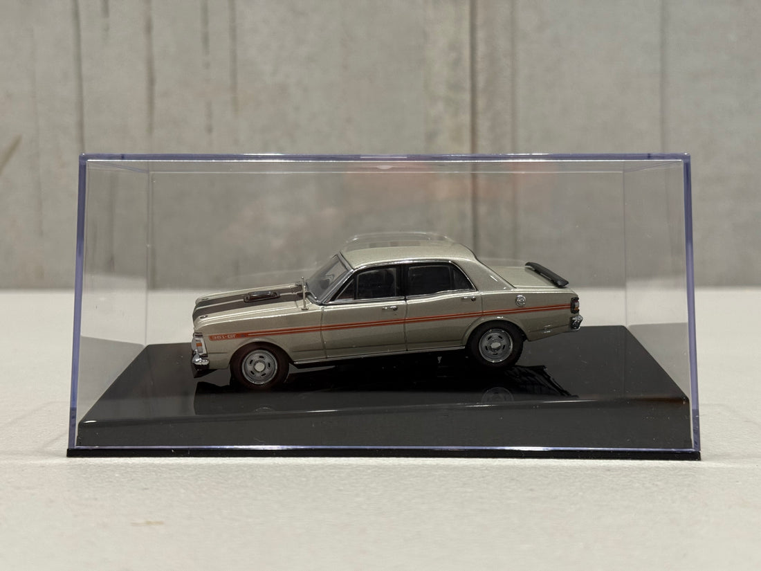 FORD XY GT-HO FALCON PHASE III - QUICK SILVER - 1:43 SCALE DIECAST MODEL - AUTOart