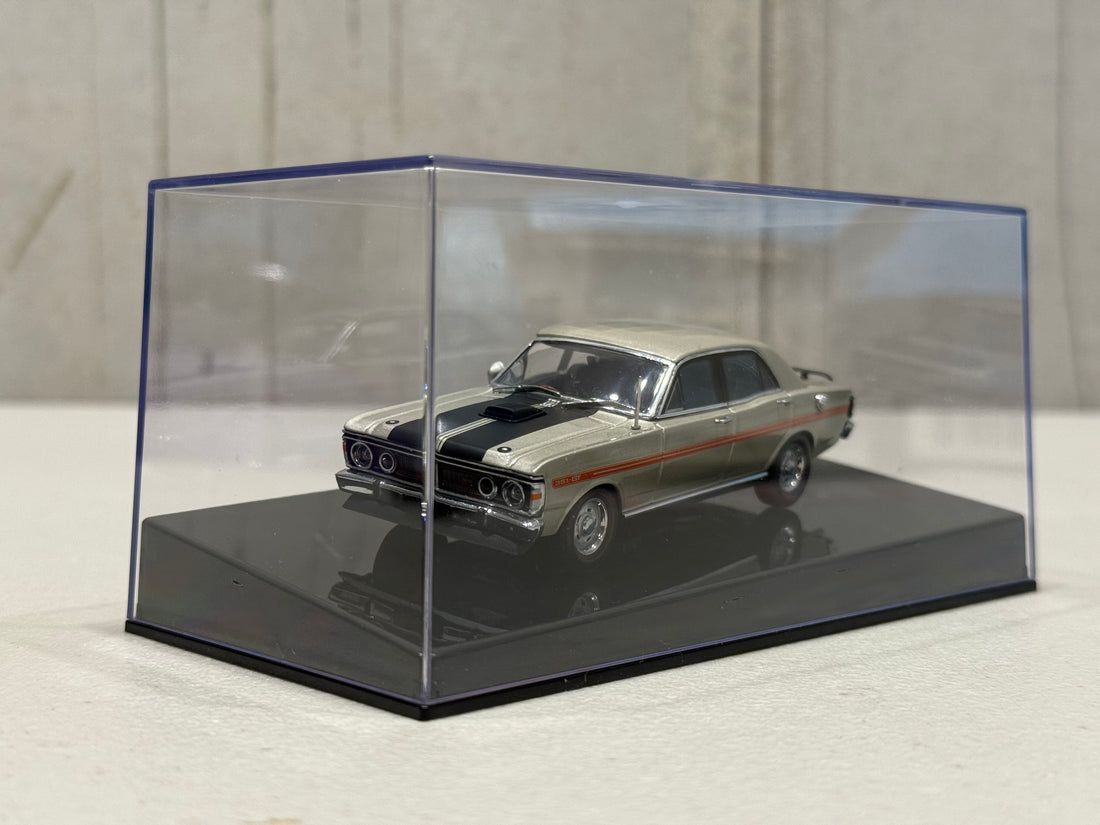 FORD XY GT-HO FALCON PHASE III - QUICK SILVER - 1:43 SCALE DIECAST MODEL - AUTOart