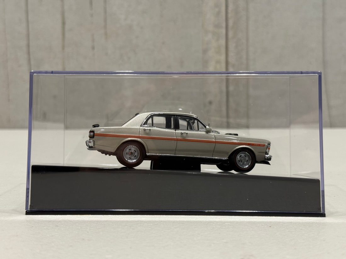 FORD XY GT-HO FALCON PHASE III - QUICK SILVER - 1:43 SCALE DIECAST MODEL - AUTOart