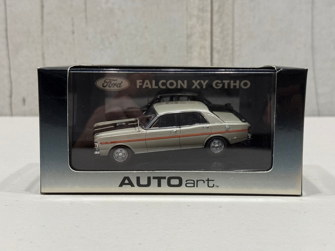 FORD XY GT-HO FALCON PHASE III - QUICK SILVER - 1:43 SCALE DIECAST MODEL - AUTOart