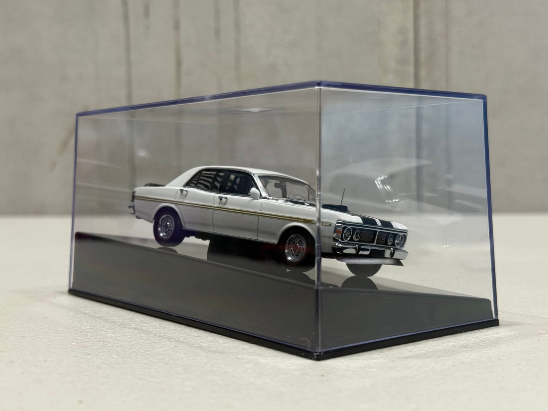 FORD XY GT-HO FALCON PHASE III - ULTRA WHITE - 1:43 SCALE DIECAST MODEL - AUTOart