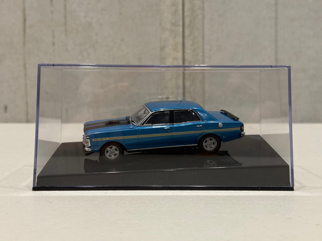 FORD XY GT-HO FALCON PHASE III - ELECTRIC BLUE - 1:43 SCALE DIECAST MODEL - AUTOart