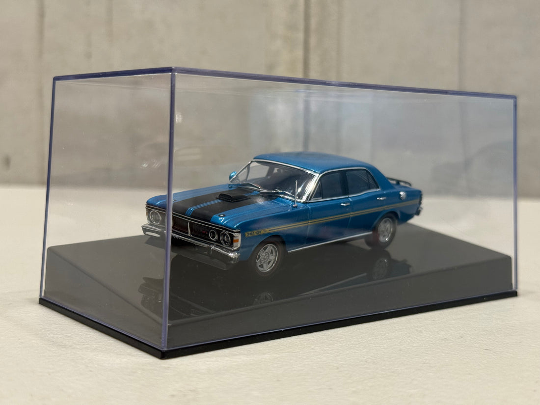 FORD XY GT-HO FALCON PHASE III - ELECTRIC BLUE - 1:43 SCALE DIECAST MODEL - AUTOart