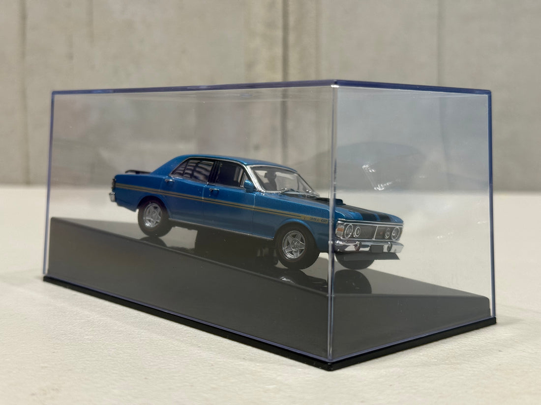 FORD XY GT-HO FALCON PHASE III - ELECTRIC BLUE - 1:43 SCALE DIECAST MODEL - AUTOart