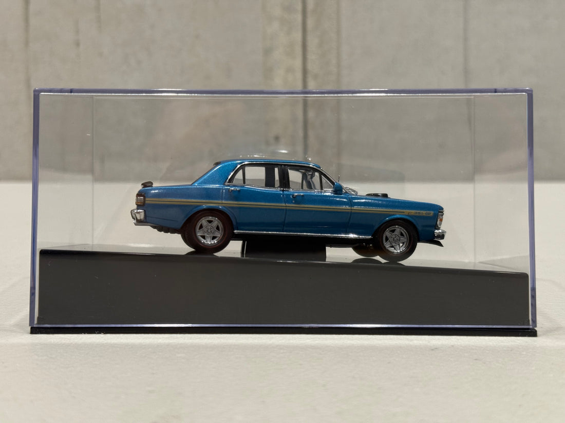 FORD XY GT-HO FALCON PHASE III - ELECTRIC BLUE - 1:43 SCALE DIECAST MODEL - AUTOart