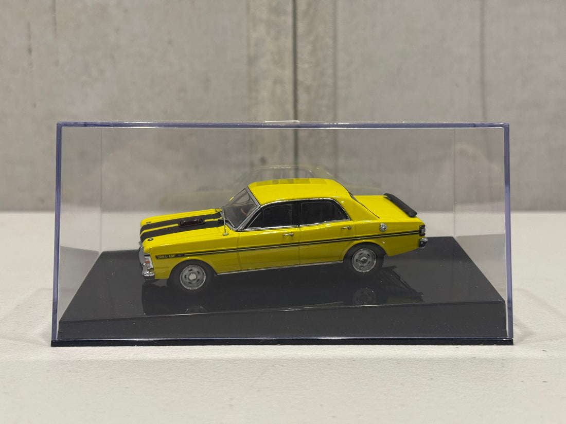 FORD XY GT-HO FALCON PHASE III - YELLOW GLO - 1:43 SCALE DIECAST MODEL - AUTOart