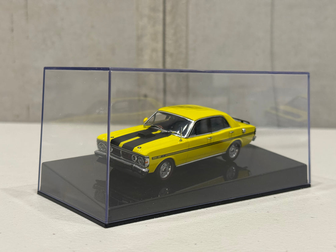 FORD XY GT-HO FALCON PHASE III - YELLOW GLO - 1:43 SCALE DIECAST MODEL - AUTOart