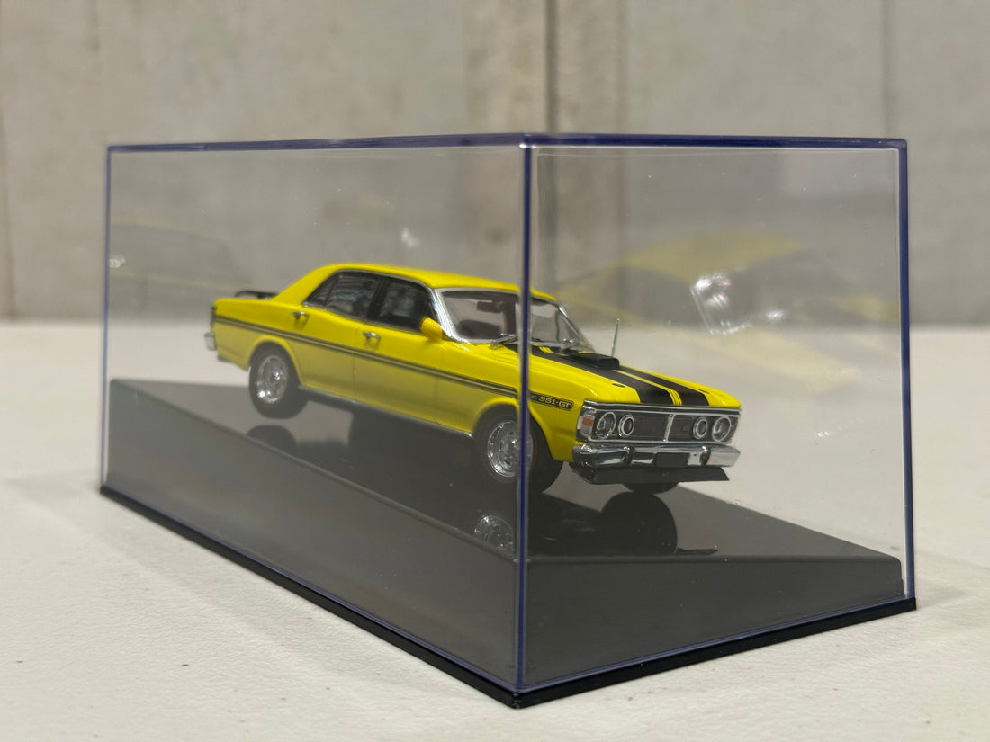 FORD XY GT-HO FALCON PHASE III - YELLOW GLO - 1:43 SCALE DIECAST MODEL - AUTOart