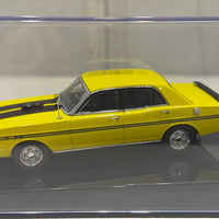 FORD XY GT-HO FALCON PHASE III - YELLOW GLO - 1:43 SCALE DIECAST MODEL - AUTOart