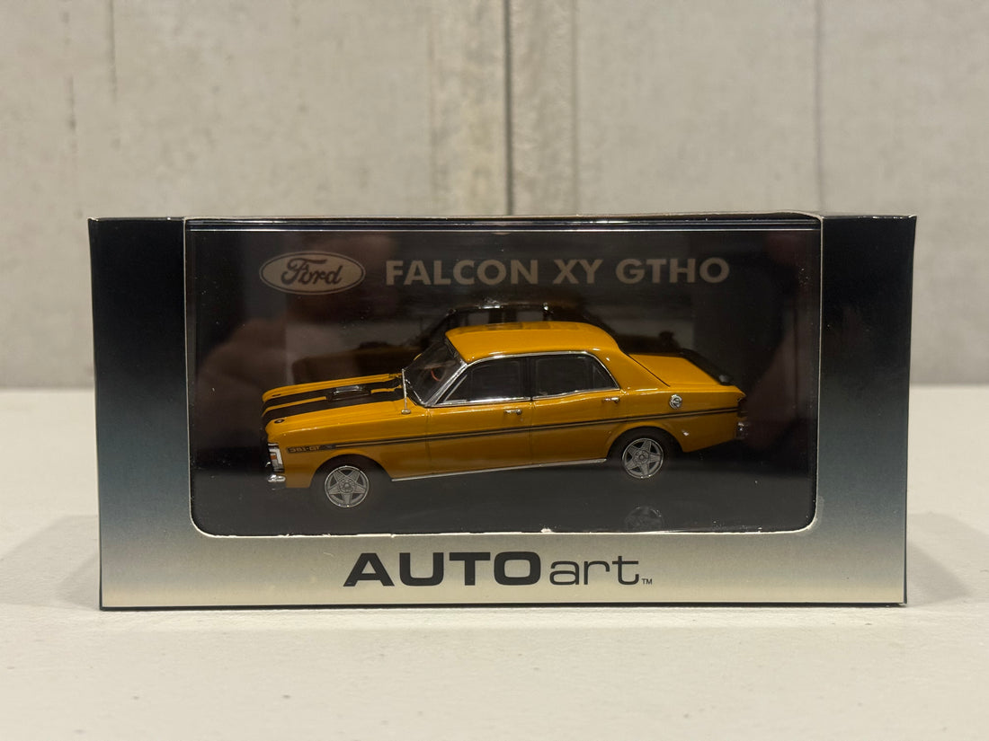 FORD XY GT-HO FALCON PHASE III - YELLOW OCHRE - 1:43 SCALE DIECAST MODEL - AUTOart