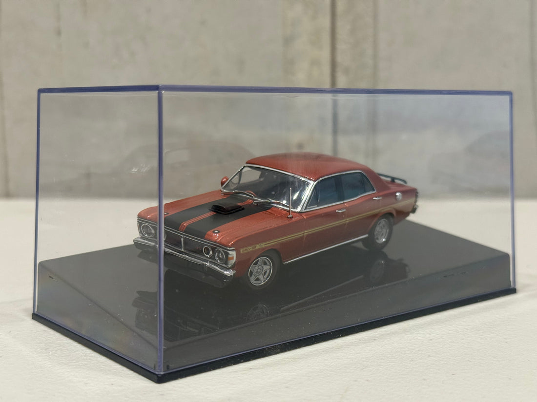 FORD XY GT-HO FALCON PHASE III - BRONZE WINE - 1:43 SCALE DIECAST MODEL - AUTOart