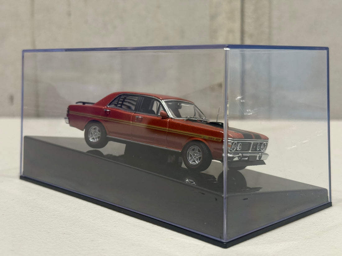 FORD XY GT-HO FALCON PHASE III - BRONZE WINE - 1:43 SCALE DIECAST MODEL - AUTOart