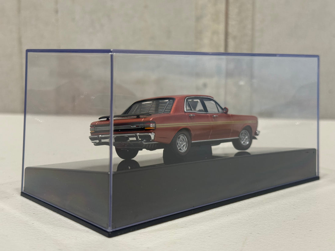 FORD XY GT-HO FALCON PHASE III - BRONZE WINE - 1:43 SCALE DIECAST MODEL - AUTOart