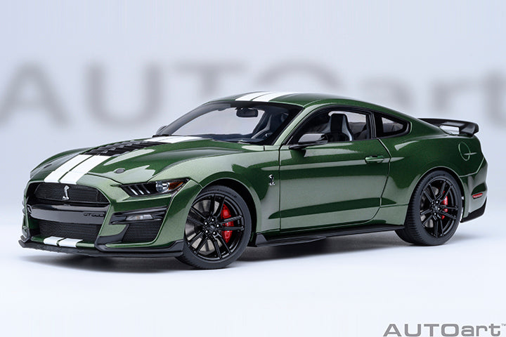 FORD MUSTANG SHELBY GT500 (ERUPTION GREEN) - 1:18 SCALE MODEL - AUTOart