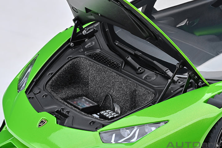 Lamborghini Huracan GT Liberty Walk LB Silhouette - Green - 1:18 Scale Model - AUTOart